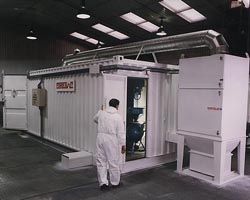 Standard Container Blast Room